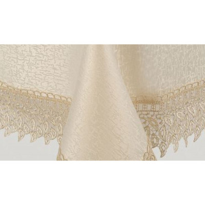 Obrus Listki Koronka Gipiura Płomyki