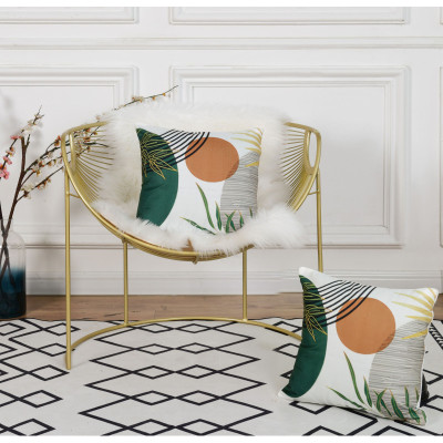 Boho Stiliaus Spausdinta Velvetinė Pagalvėlė